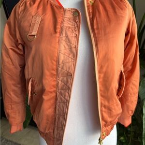 Orange Scotch & Soda kids Bomber Jacket